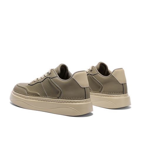 森达板鞋男款2025春季新款商场同款户外潮流厚底休闲鞋1UR01AM5