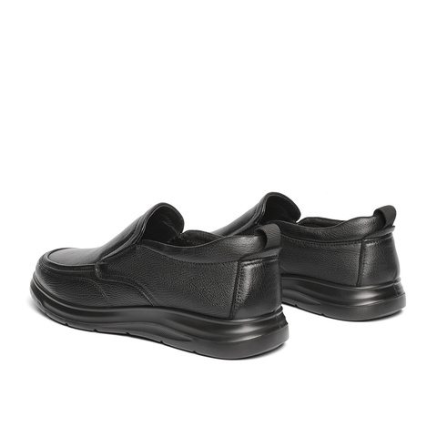 森达休闲皮鞋男2025春新商场同款舒适平底简约休闲鞋K2708AM5