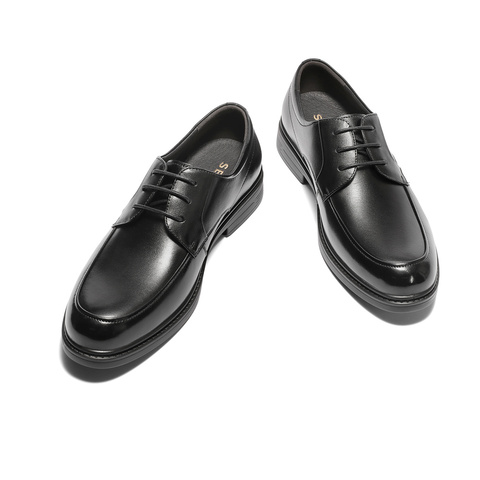 森达正装皮鞋男2025年春新商场同款职场办公室商务皮鞋1UL01AM5