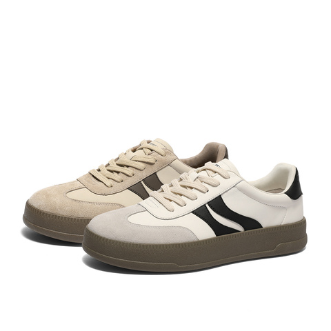 森达德训鞋男款2025春季新款商场同款双鱼系列休闲板鞋K4P03AM5