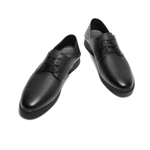 森达正装皮鞋男2025春季新款商场同款绅士职场商务鞋1UH01AM5