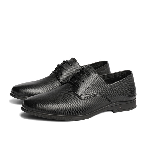 森达正装皮鞋男2025春季新款商场同款绅士职场商务鞋1UH01AM5