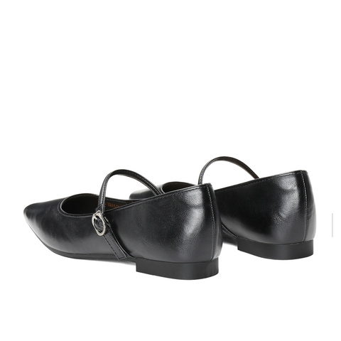 森达玛丽珍女款2025春季新款气质芭蕾平底浅口单鞋ZTF33AQ5