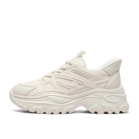 森达老爹鞋女款2025春新商场同款时尚厚底休闲运动鞋XLA01AM5