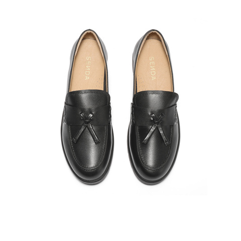 森达乐福鞋女款2025春新商场同款简约便士舒适单鞋XKG02AA5