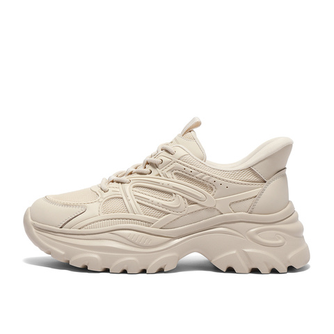 森达老爹鞋女款2025春新商场同款时尚厚底休闲运动鞋XLA01AM5