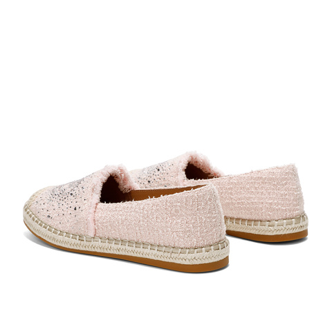 森达渔夫鞋女款2025春季新款小香风轻便平底休闲单鞋ZTF48AA5