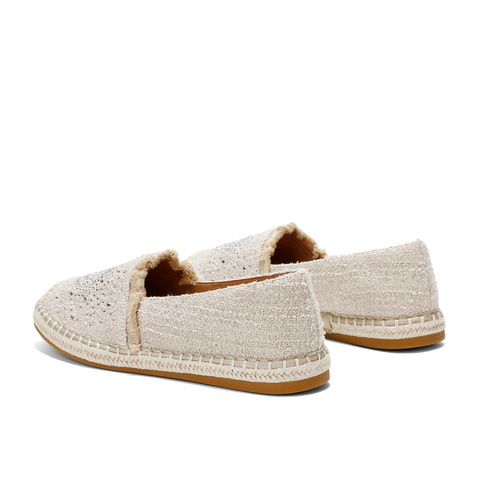 森达渔夫鞋女款2025春季新款小香风轻便平底休闲单鞋ZTF48AA5