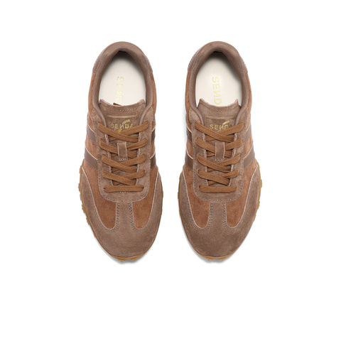 森达阿甘鞋女款2025春季新款户外运动风跑步休闲鞋ZTF65AM5