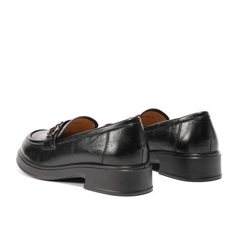 森达乐福鞋女款2025春新商场同款马衔扣学院风单鞋XLV01AA5