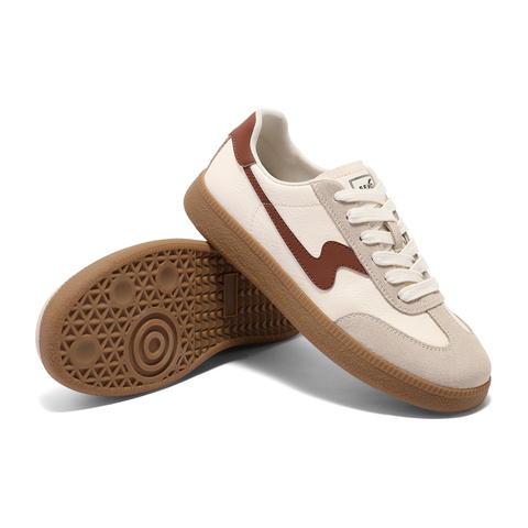 森达德训鞋女款2025春新拼接时尚运动风户外休闲板鞋ZTF58AM5