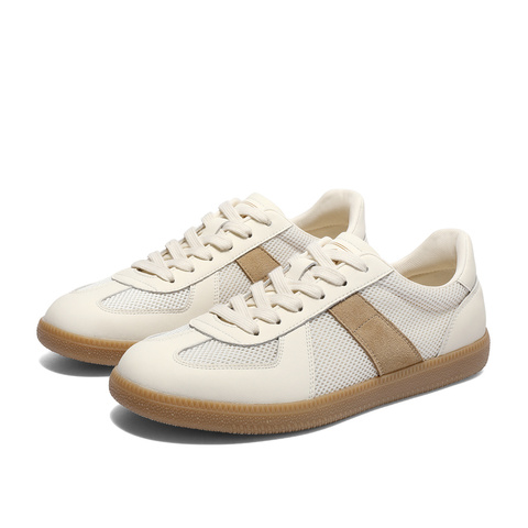 森达板鞋男款2025夏季新款商场同款舒适轻便户外休闲鞋1WH01BM5