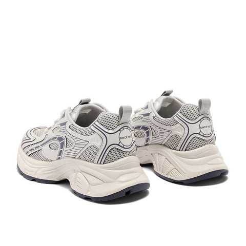 森达老爹鞋女款2025夏新商场同款户外运动风厚底休闲鞋XMG01BM5