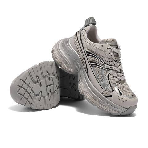 森达老爹鞋女款2025春新商场同款户外厚底休闲运动鞋XNB01AM5