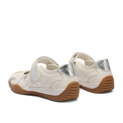 森达月牙鞋玛丽珍女款2025春季新款浅口运动休闲鞋4NR03AQ5