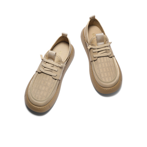 森达布鞋男款2025夏季新款商场同款轻便户外健步休闲鞋1WP01BM5