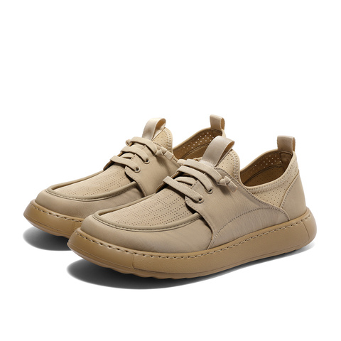 森达布鞋男款2025夏季新款商场同款轻便户外健步休闲鞋1WP01BM5