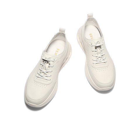 森达健步鞋男款2025夏新商场同款运动户外厚底休闲鞋1WF01BM5