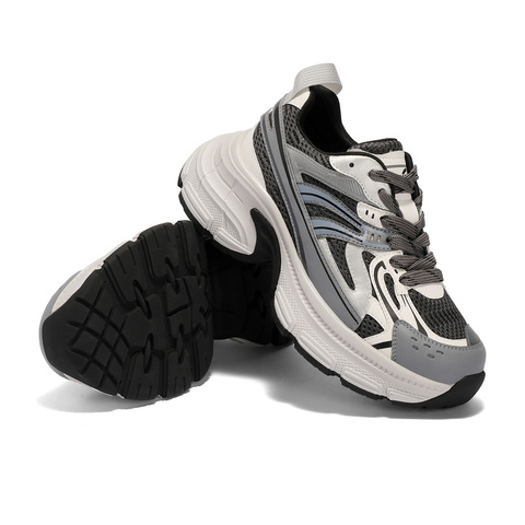 森达老爹鞋女款2025春新商场同款户外厚底休闲运动鞋XNB01AM5