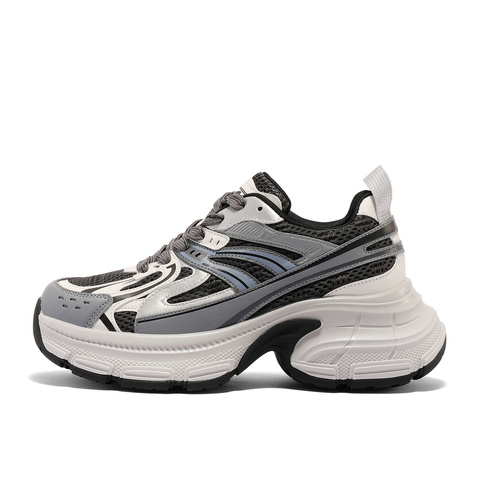 森达老爹鞋女款2025春新商场同款户外厚底休闲运动鞋XNB01AM5