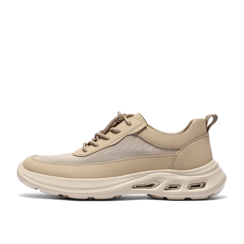 森达健步鞋男款2025夏季新款商场同款舒适行走厚底休闲鞋K5C02BM5