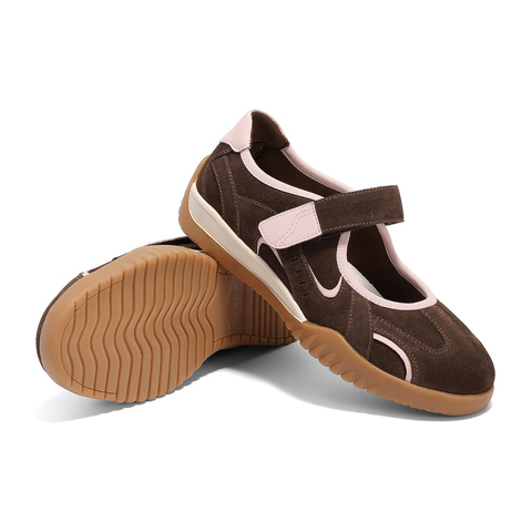 森达月牙鞋玛丽珍女款2025春季新款浅口运动休闲鞋4NR03AQ5