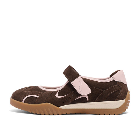 森达月牙鞋玛丽珍女款2025春季新款浅口运动休闲鞋4NR03AQ5