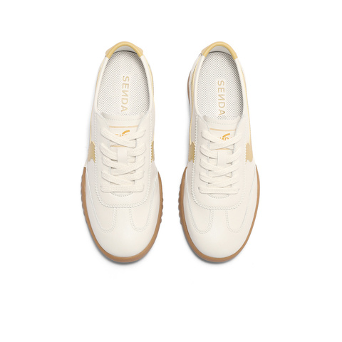 森达板鞋女款2025夏新商场同款户外运动跑步休闲鞋4NR28BM5