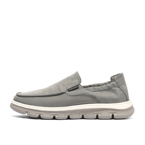 森达布鞋男2025夏季新款商场同款一脚蹬轻便舒适休闲鞋1WR01BM5