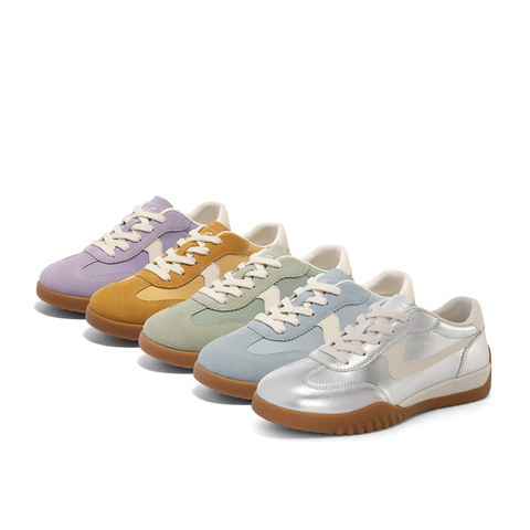 森达德训鞋女2025夏季新款户外时尚运动休闲板鞋4NR27BM5