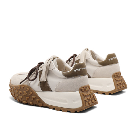 森达阿甘鞋女款2025春新户外德训跑步休闲厚底运动鞋ZCC85AM5