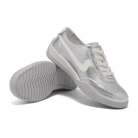 森达板鞋女款2025夏新商场同款户外运动跑步休闲鞋4NR28BM5