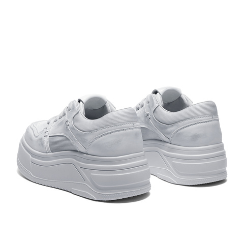 森达小白鞋女款2025夏季新款商场同款厚底显高休闲鞋XPE01BM5