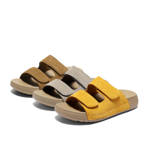 森达勃肯鞋女2025夏季新款外穿舒适厚底休闲凉拖鞋WP011BT5