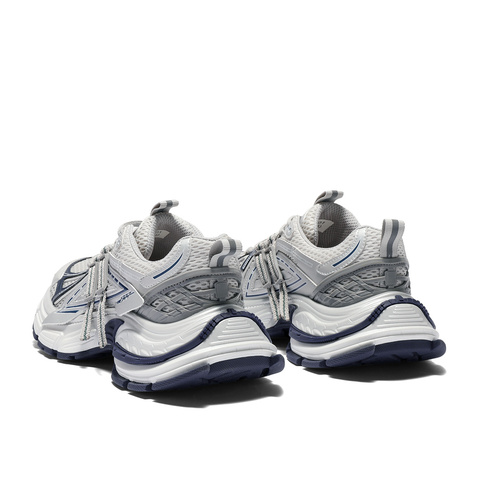 森达老爹鞋女款2025夏新商场同款运动厚底网面休闲鞋XPV01BM5