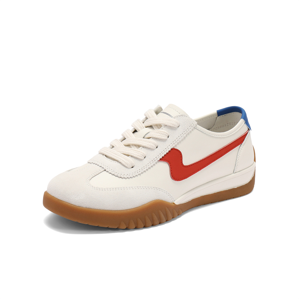 森达板鞋女款2025夏新商场同款户外运动跑步休闲鞋4NR28BM5