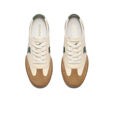 森达板鞋女款2025夏新商场同款户外运动跑步休闲鞋4NR28BM5