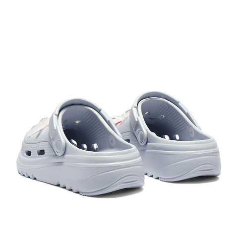 森达洞洞鞋女款2025夏新商场同款舒适厚底两穿凉鞋XPB01BH5