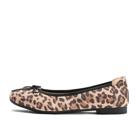 森达奶奶鞋女2025秋新商场同款通勤舒适平底浅口单鞋XNZ01CQ5