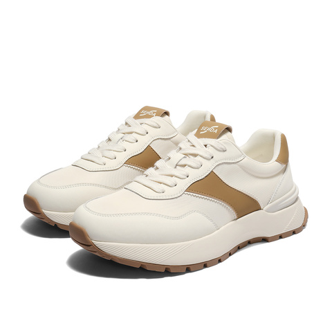 森达阿甘鞋男2025秋季新款户外运动风厚底休闲鞋QJ005CM5