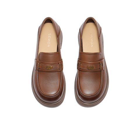 森达乐福鞋女款2025秋季新款通勤简约舒适单鞋ZTH11CA5