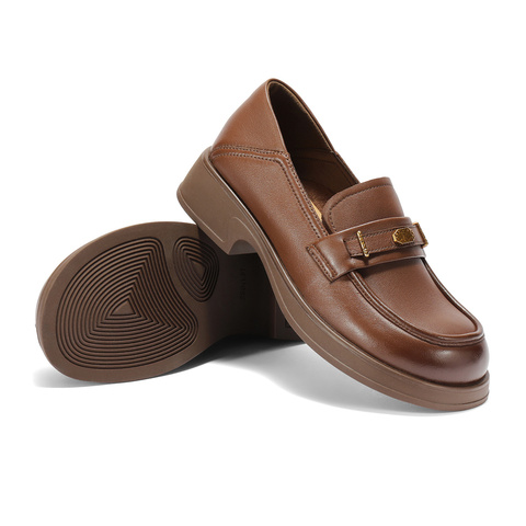 森达乐福鞋女款2025秋季新款通勤简约舒适单鞋ZTH11CA5