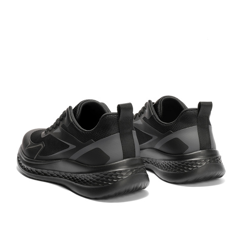 森达健步鞋男2025夏季新款网面户外运动厚底休闲鞋WPN03BM5