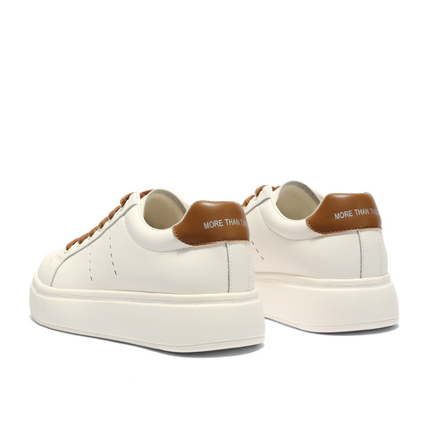 森达小白鞋女款2025秋新经典百搭休闲板鞋ZTH33CM5