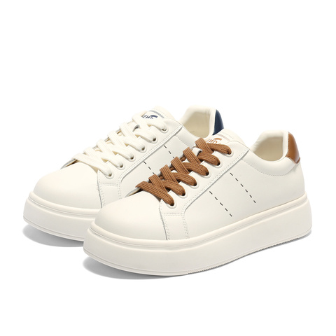 森达小白鞋女款2025秋新经典百搭休闲板鞋ZTH33CM5