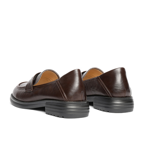 森达乐福鞋女款2025秋新商场同款通勤厚底舒适单鞋XQJ01CA5