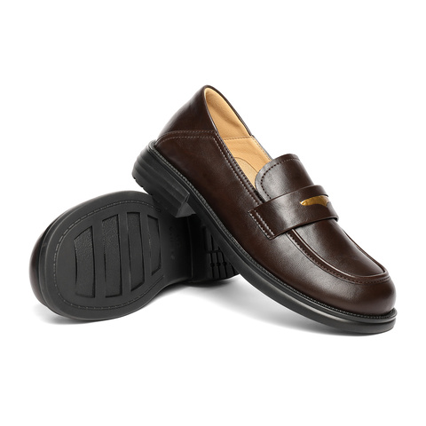 森达乐福鞋女款2025秋新商场同款通勤厚底舒适单鞋XQJ01CA5