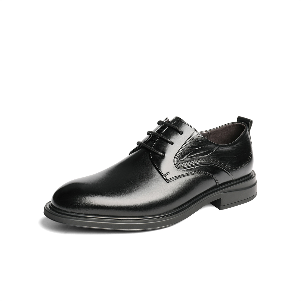森达正装皮鞋男2025秋季新款商场同款职场通勤商务鞋1YS01CM5