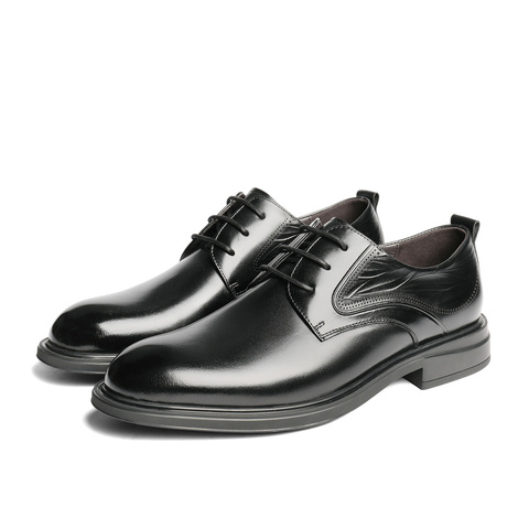 森达正装皮鞋男2025秋季新款商场同款职场通勤商务鞋1YS01CM5