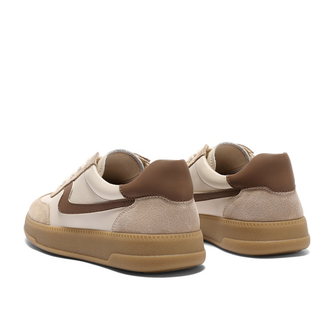 森达德训鞋女款2025秋新商场同款运动休闲小白板鞋4HOC7CM5